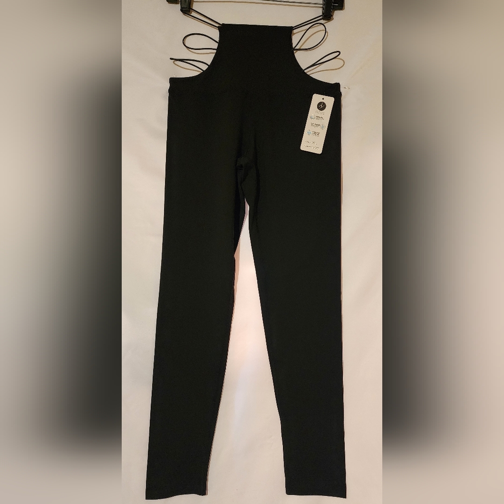 NWT OTOS Active Leggings with Stretchy Straps